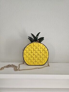 NWOT Kate Spade New York Picnic Pineapple Novelty Crossbody Bag/Purse